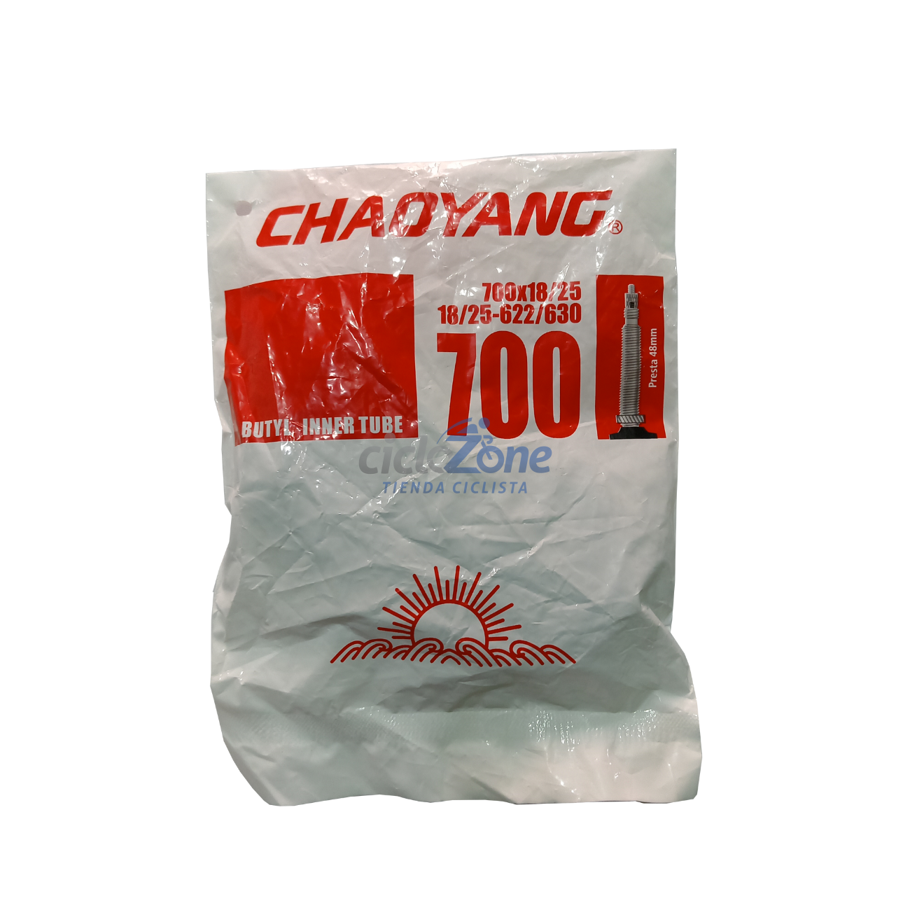 CAMARA 700X18/25 V.F. 48MM BUTYL CHAOYANG         