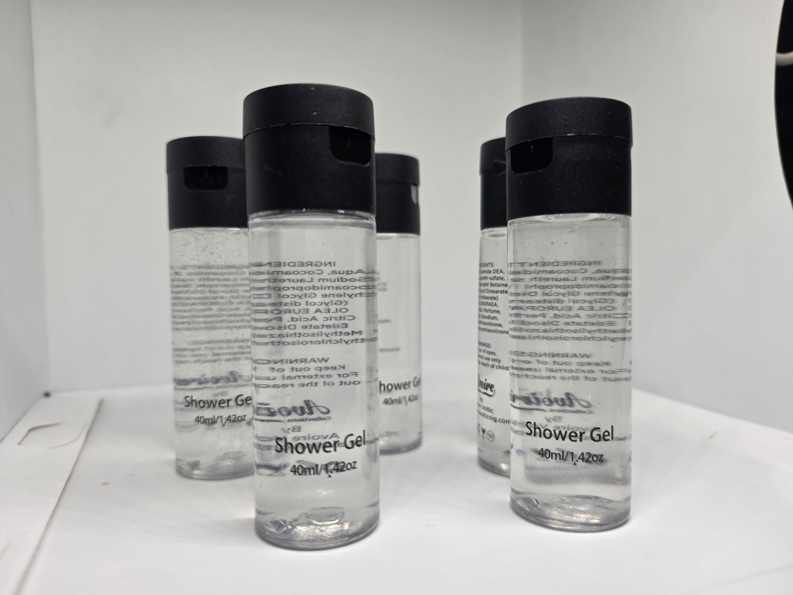 Shower Gel [Aqua Clear Cylinder Bottle - 40ml]