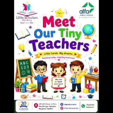 Tiny Teachers – A Heartwarming Teachers’ Day Celebration