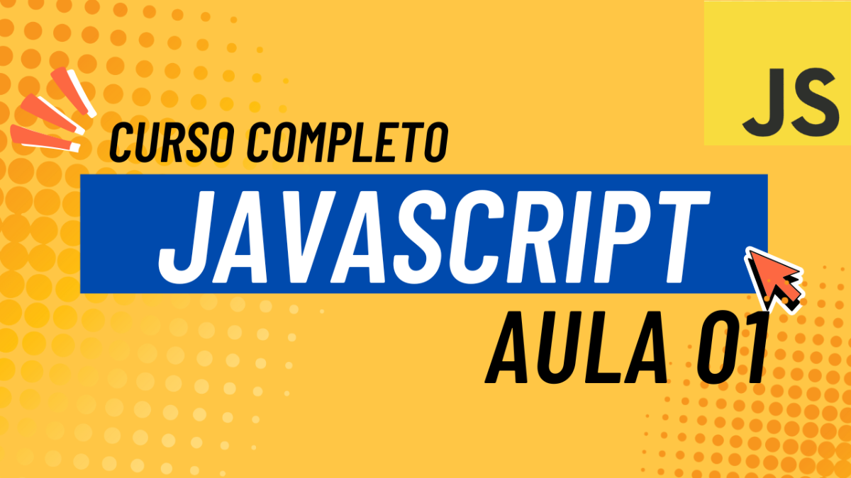 Novo Curso de JavaScript do Zero ao Avançado no YouTube