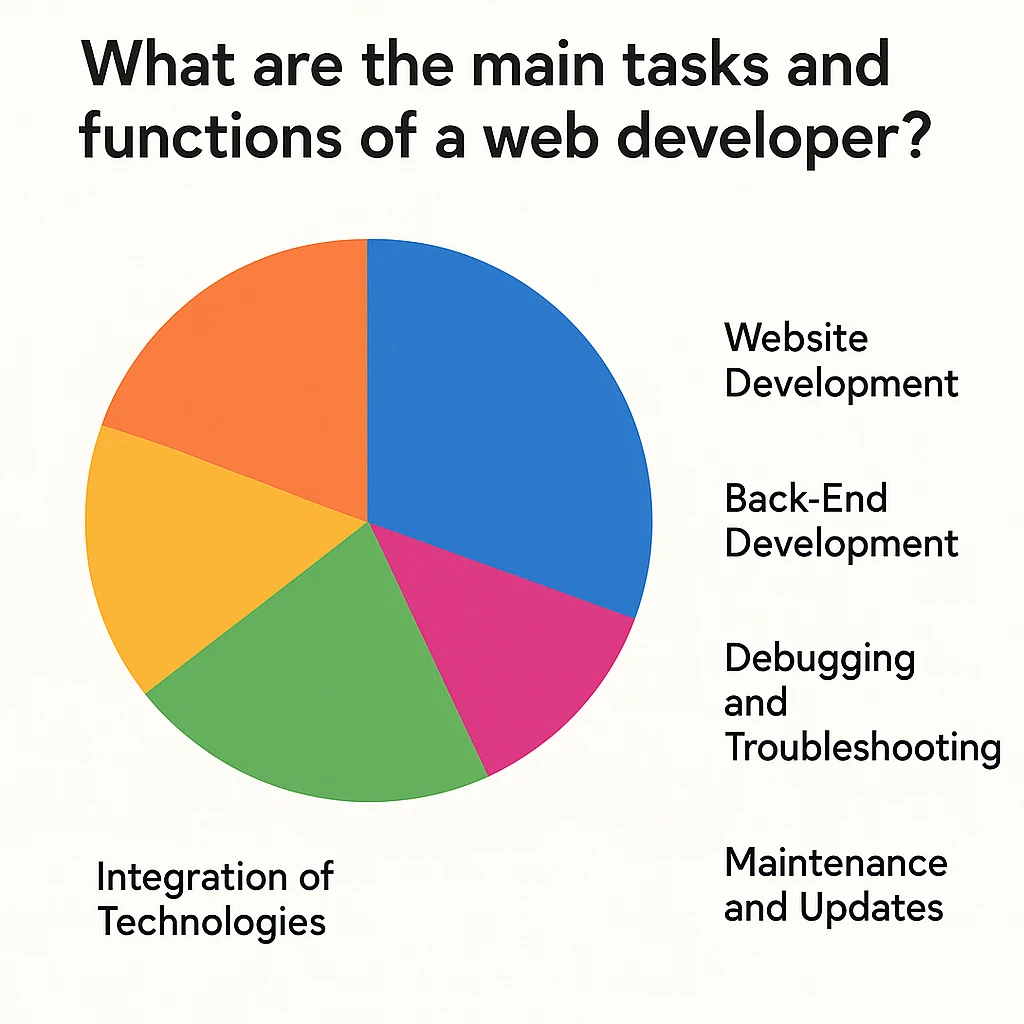 Functions of Web Developer