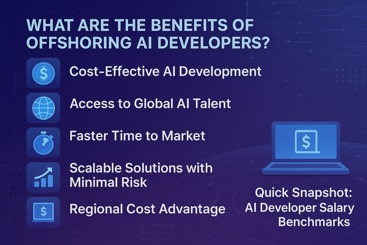 Benefits of AI Developers