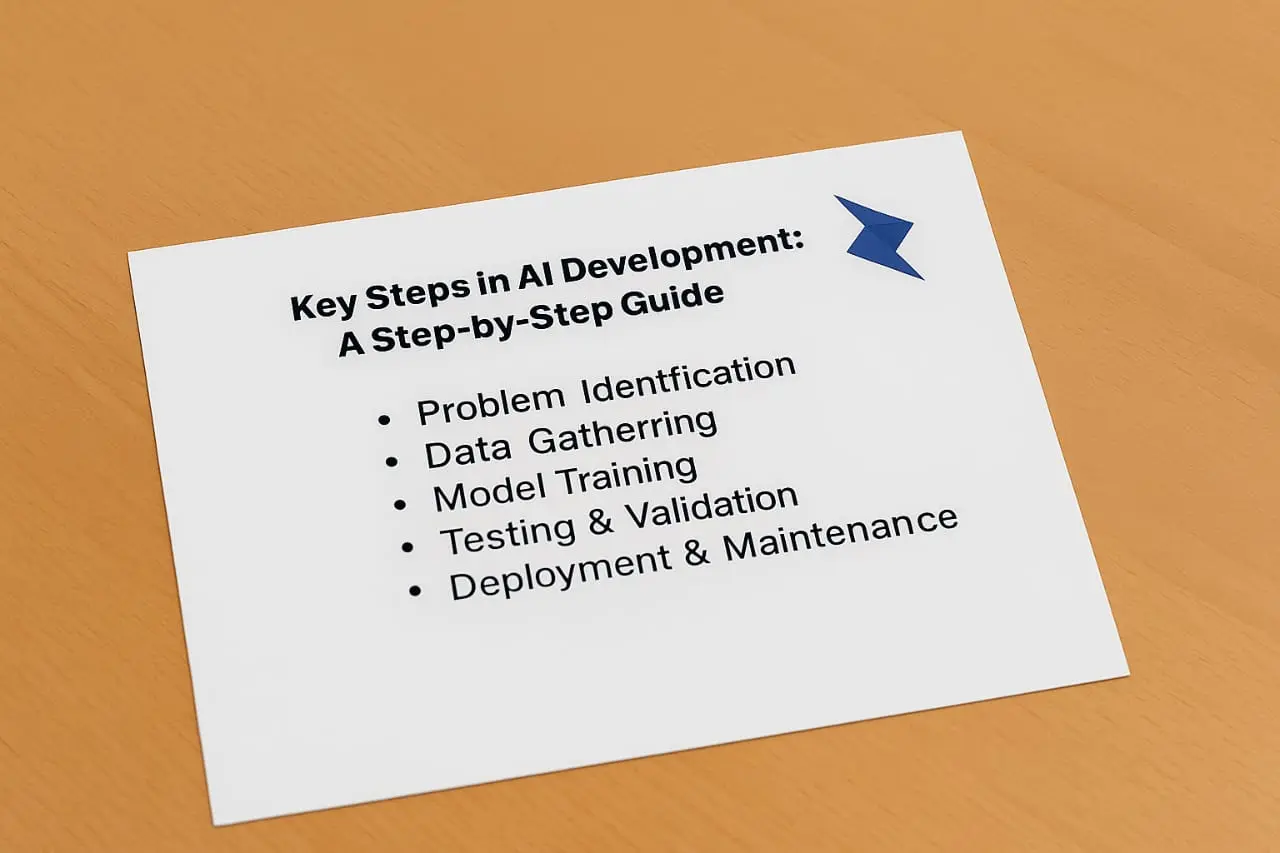 Key Steps In AI Development