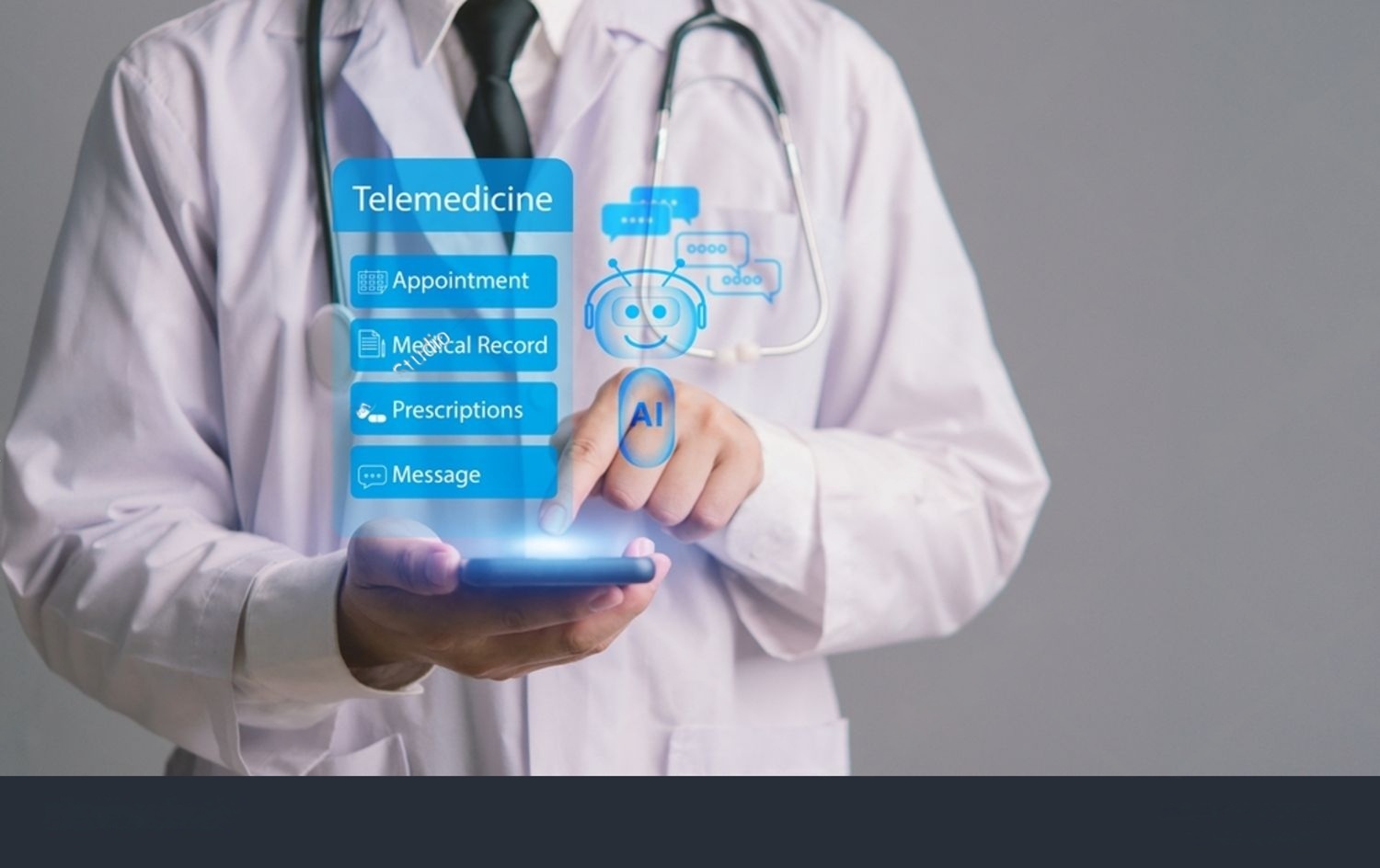 AI in Retail Illustration