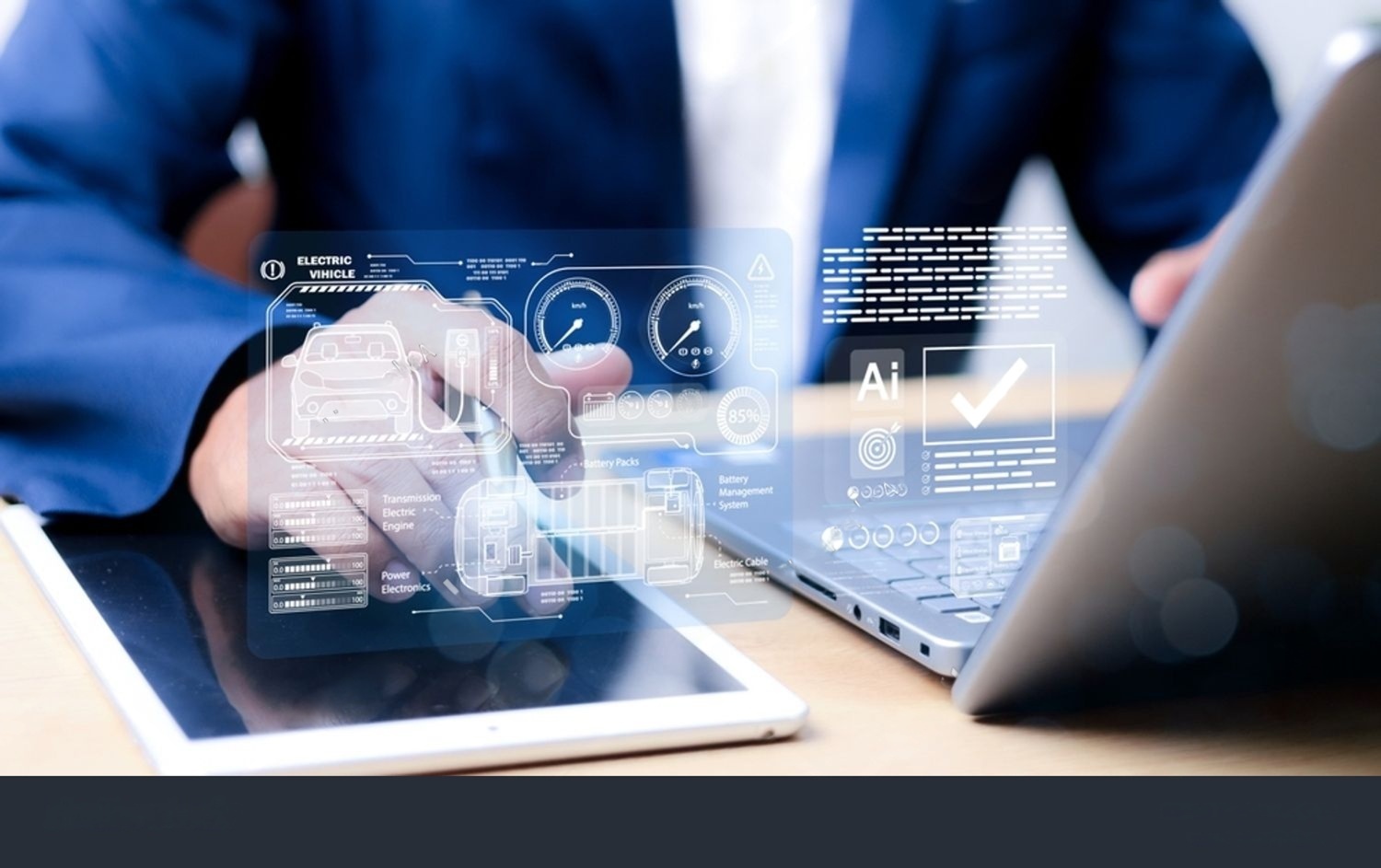 AI in Retail Illustration