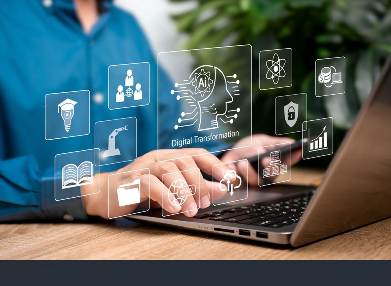 AI in Retail Illustration