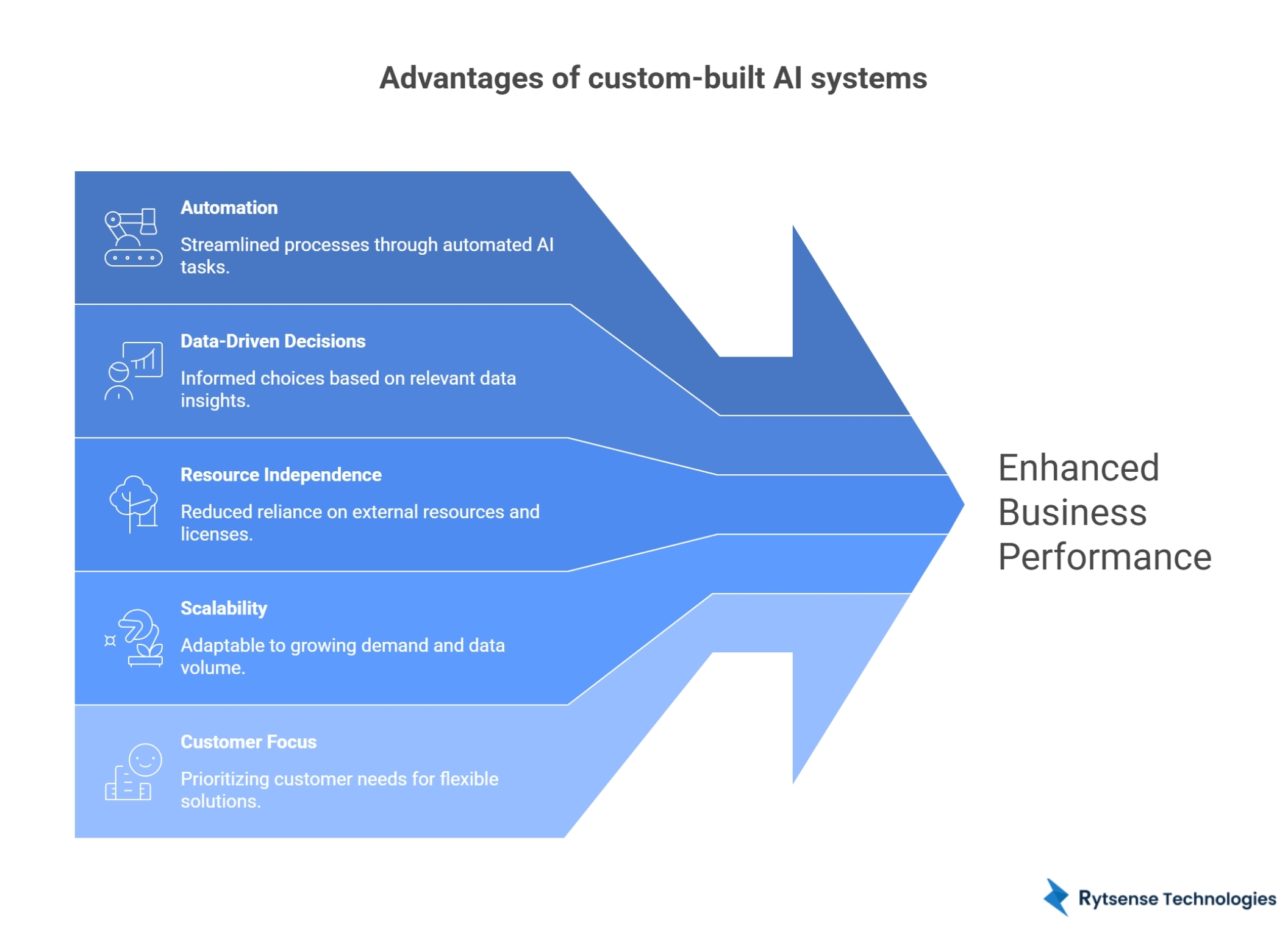 advantages of custom AI