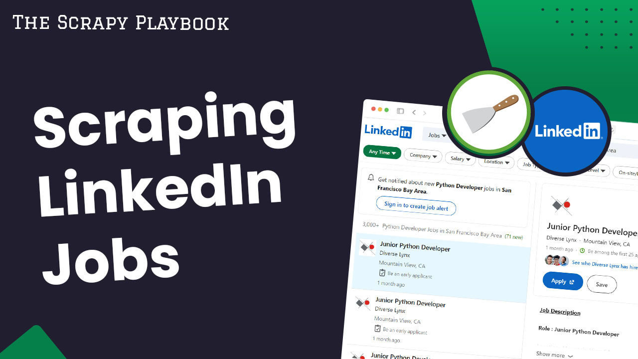 Python Scrapy: Build A LinkedIn Jobs Scraper