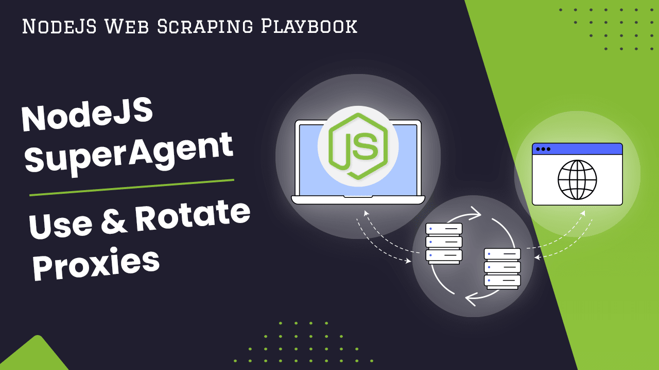 NodeJs SuperAgent: How to Use & Rotate Proxies