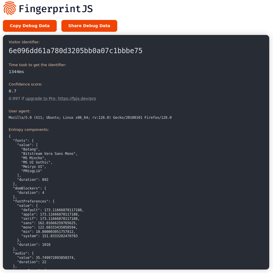 FingerprintJS