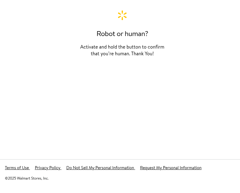 Walmart's Anti-Bot Protection