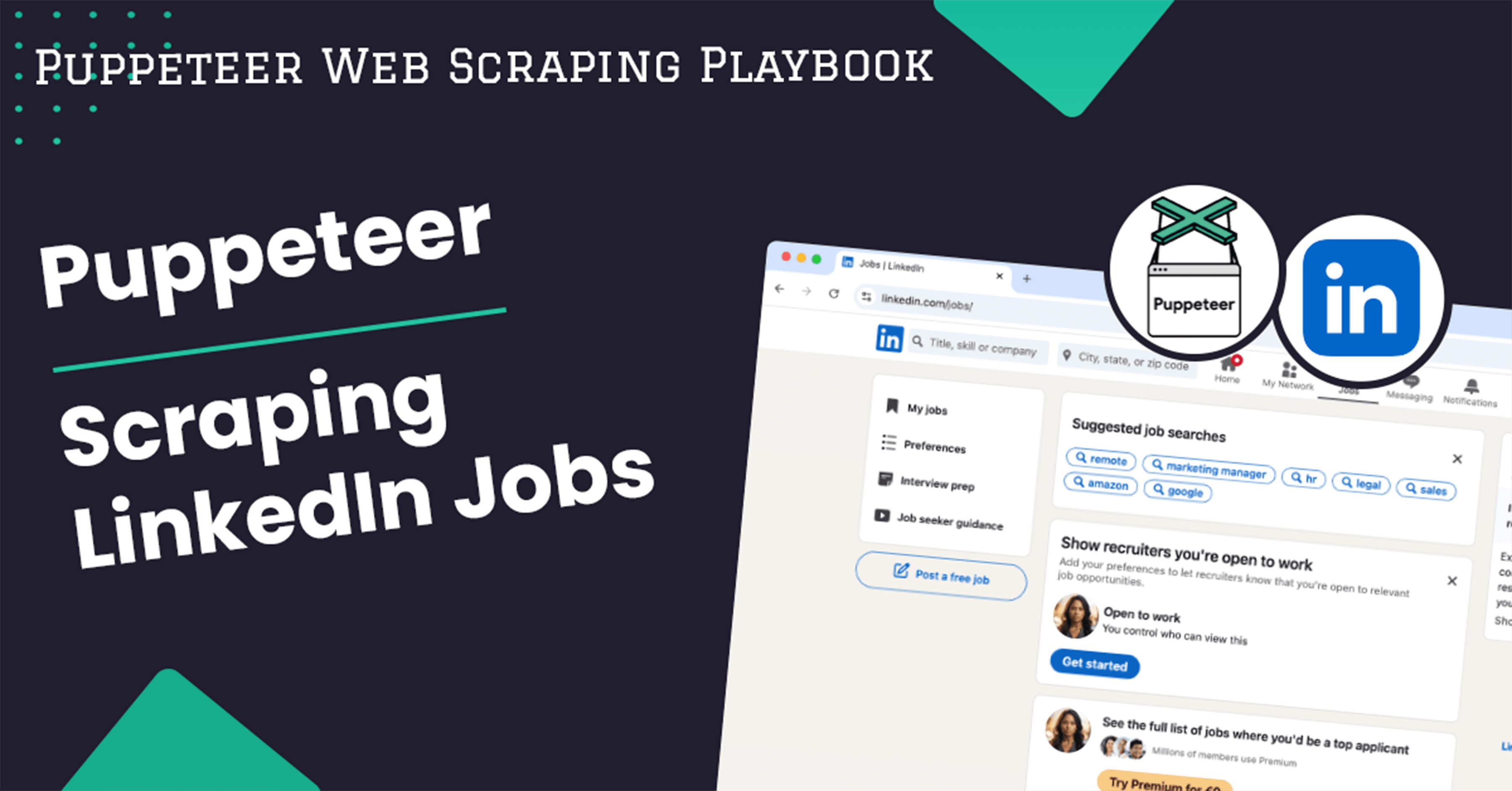 Scrape LinkedIn Jobs With NodeJS Puppeteer