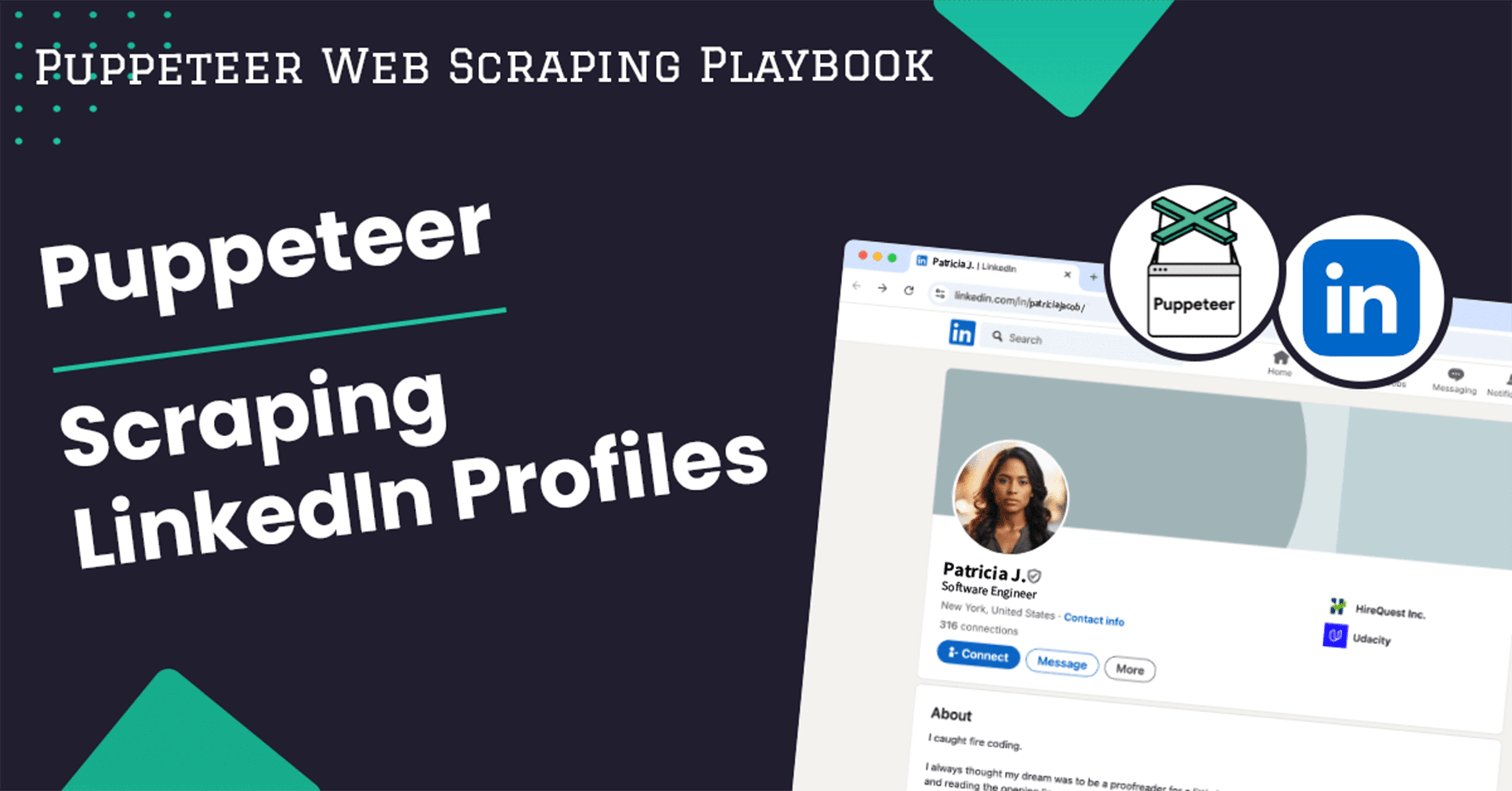 Scrape LinkedIn Profiles With NodeJS Puppeteer