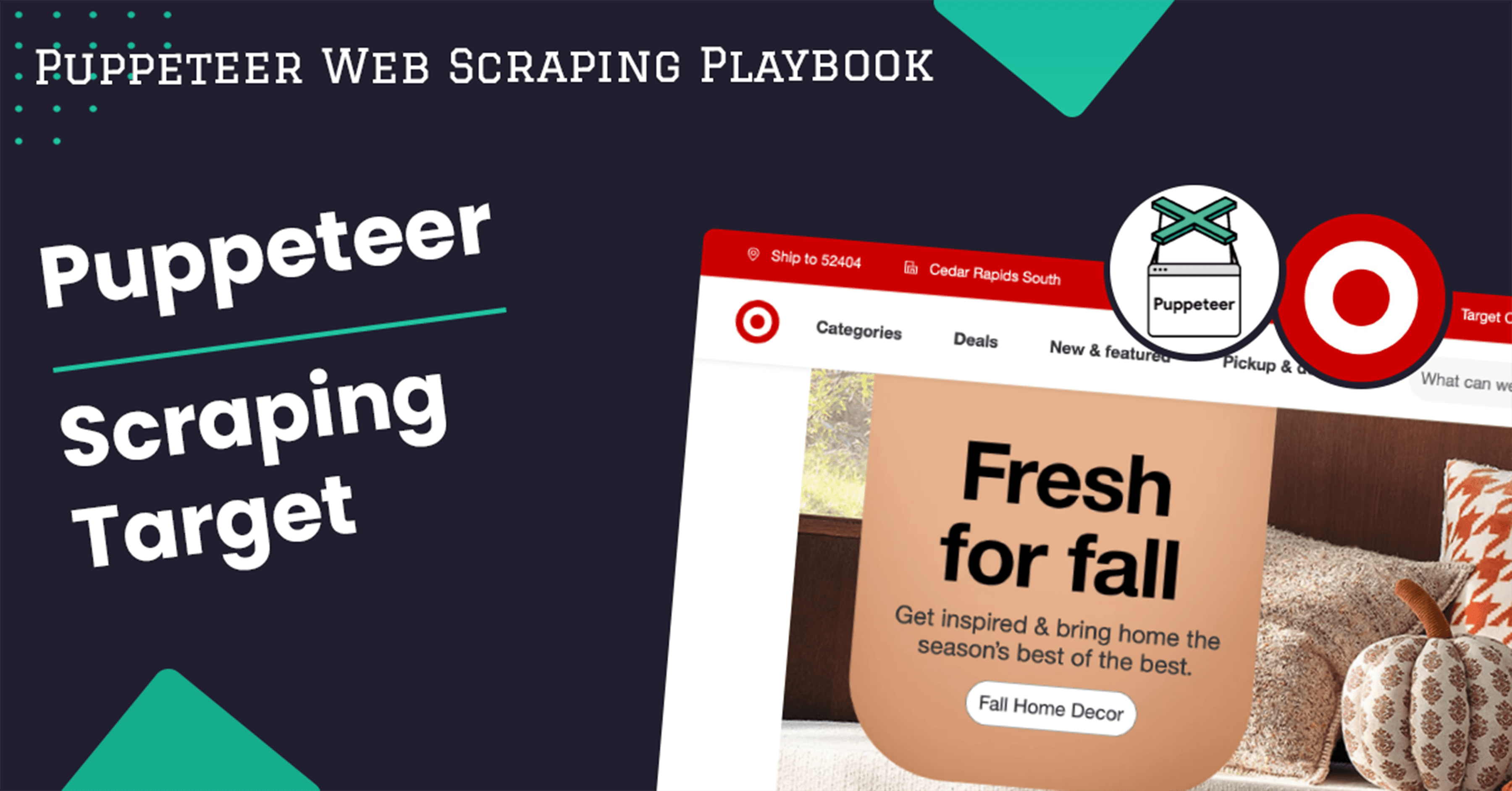 Scrape Target With NodeJS Puppeteer