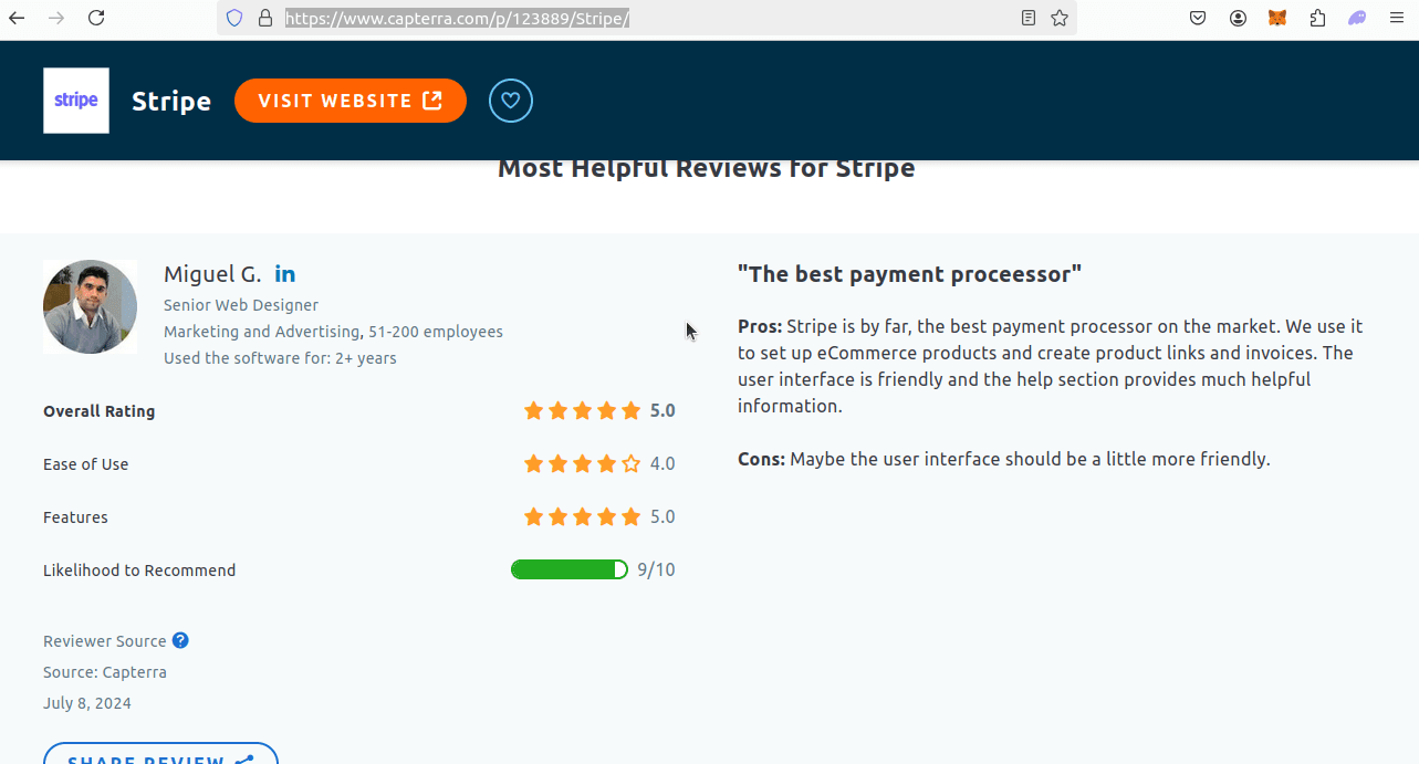 Capterra Reviews