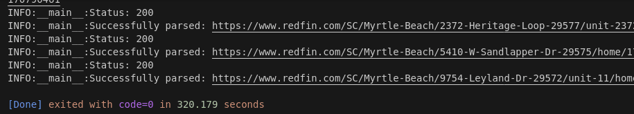 Scraper Performance Terminal