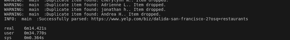 Scraper Performance