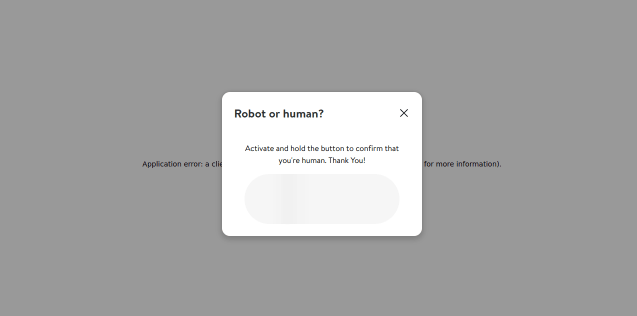 Walmart Blocked Page
