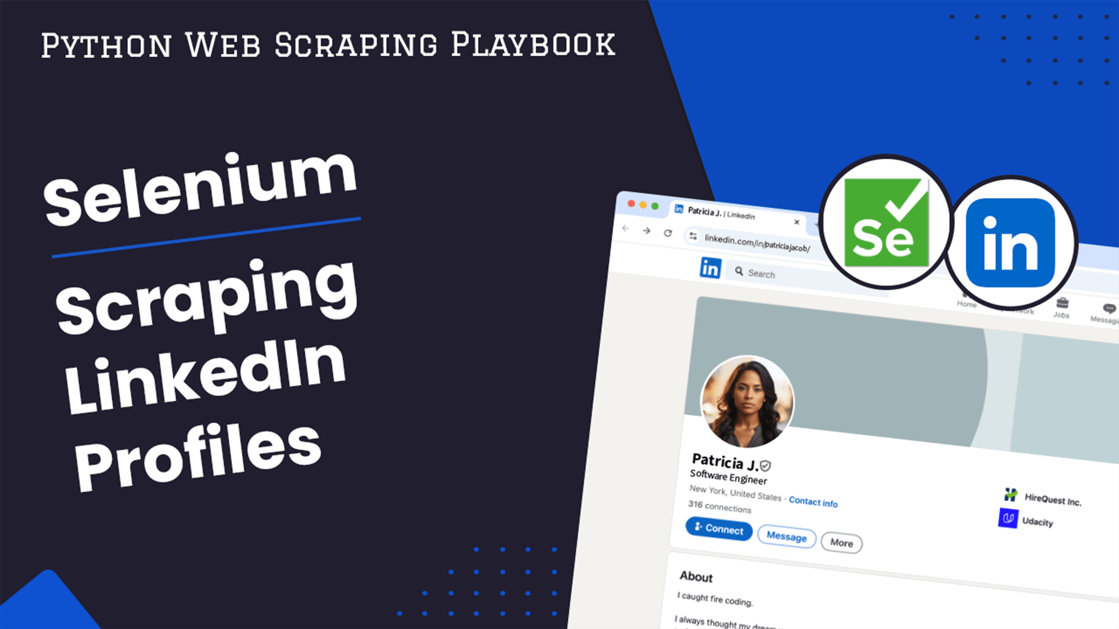 Scrape Linkedin Profiles With Python Selenium