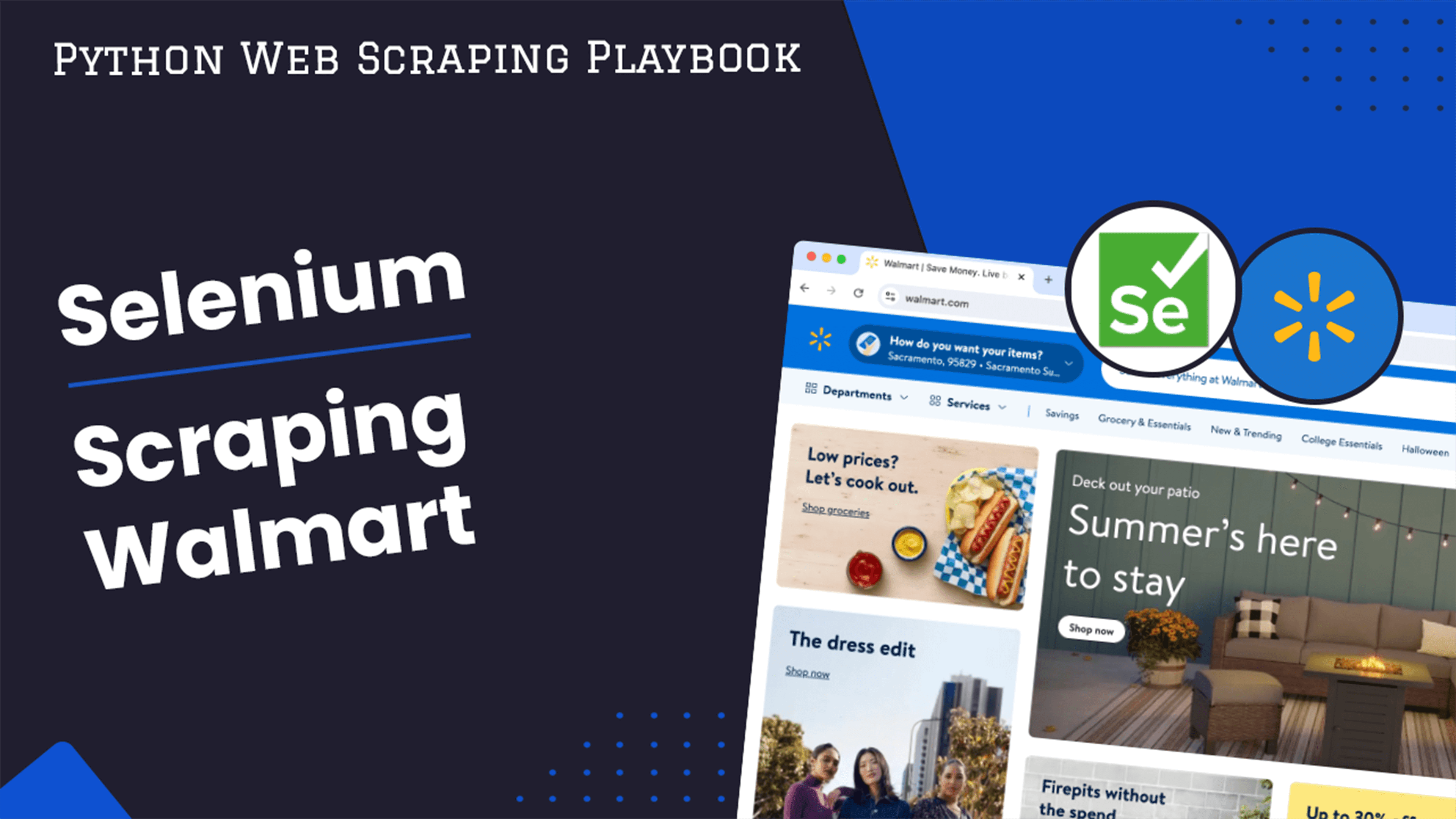 Scrape Walmart With Python Selenium