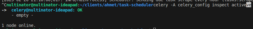The Worker is Running and Tasks are Empty
