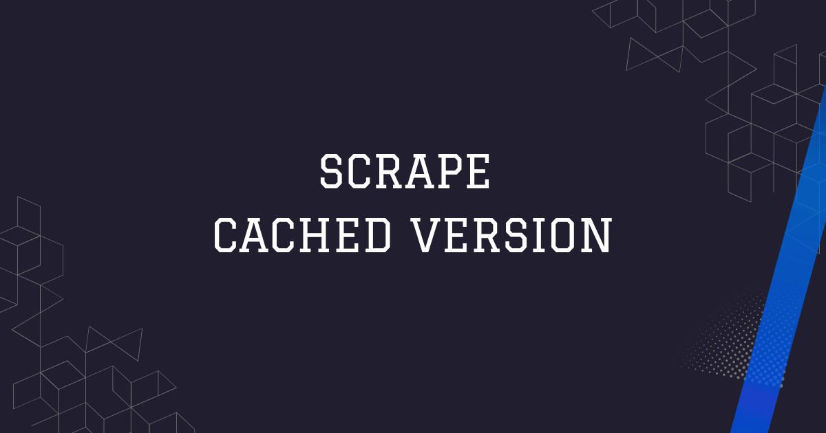 How To Bypass Cloudflare: Google Cache