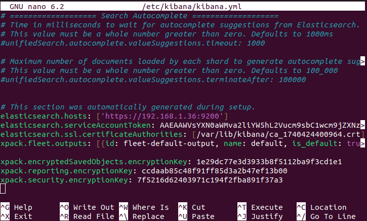 Web Scraping ELK Stack - Added Encryption Keys