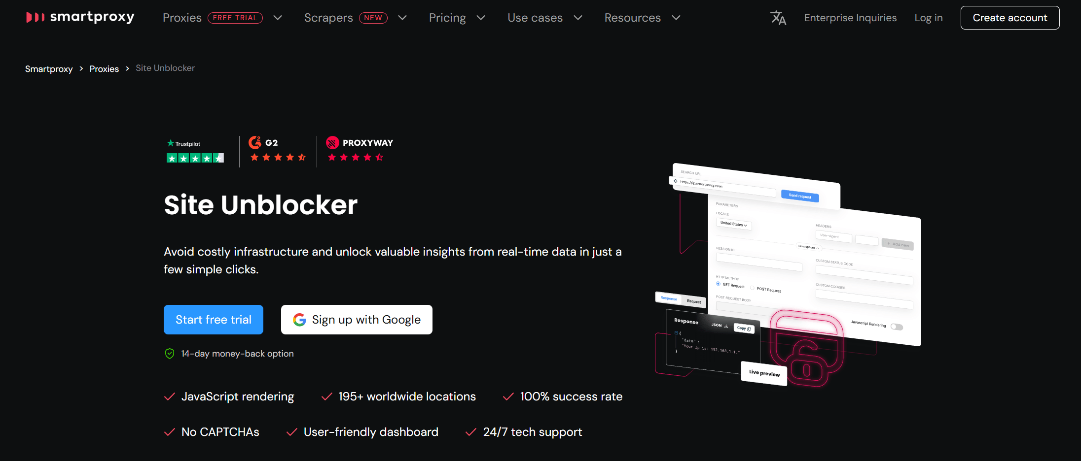 Smartproxy Site Unblocker