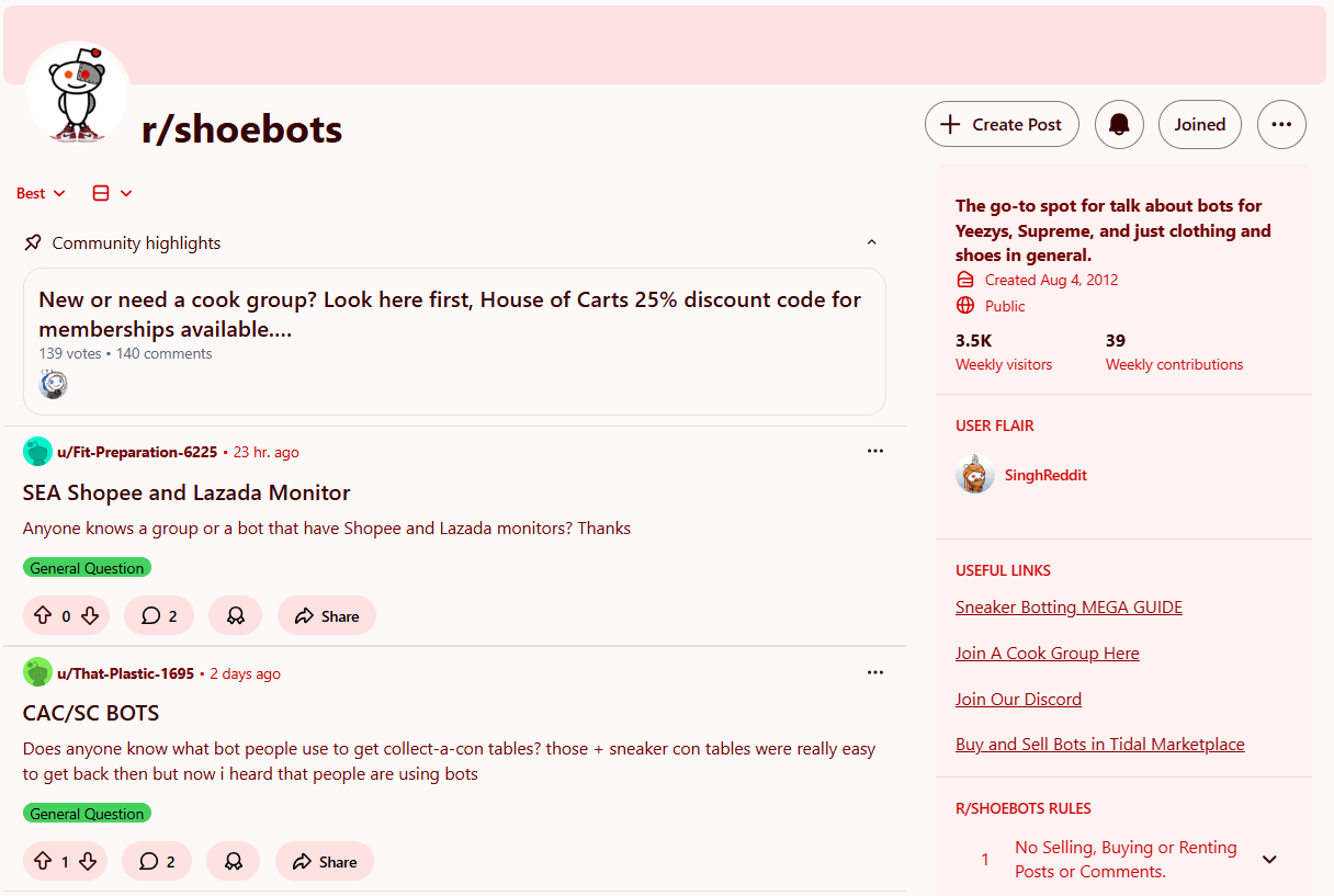 The Web Scraping Playbook - r/ShoeBots
