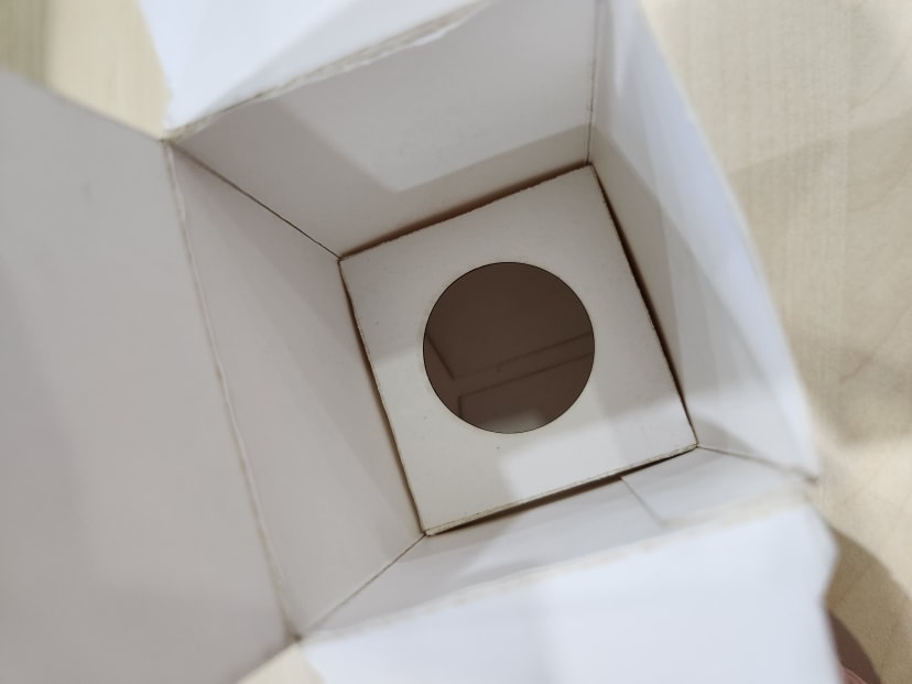 Toprint unit box packaging example