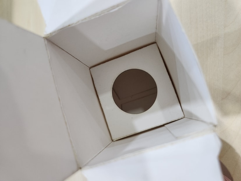 Toprint unit box packaging example