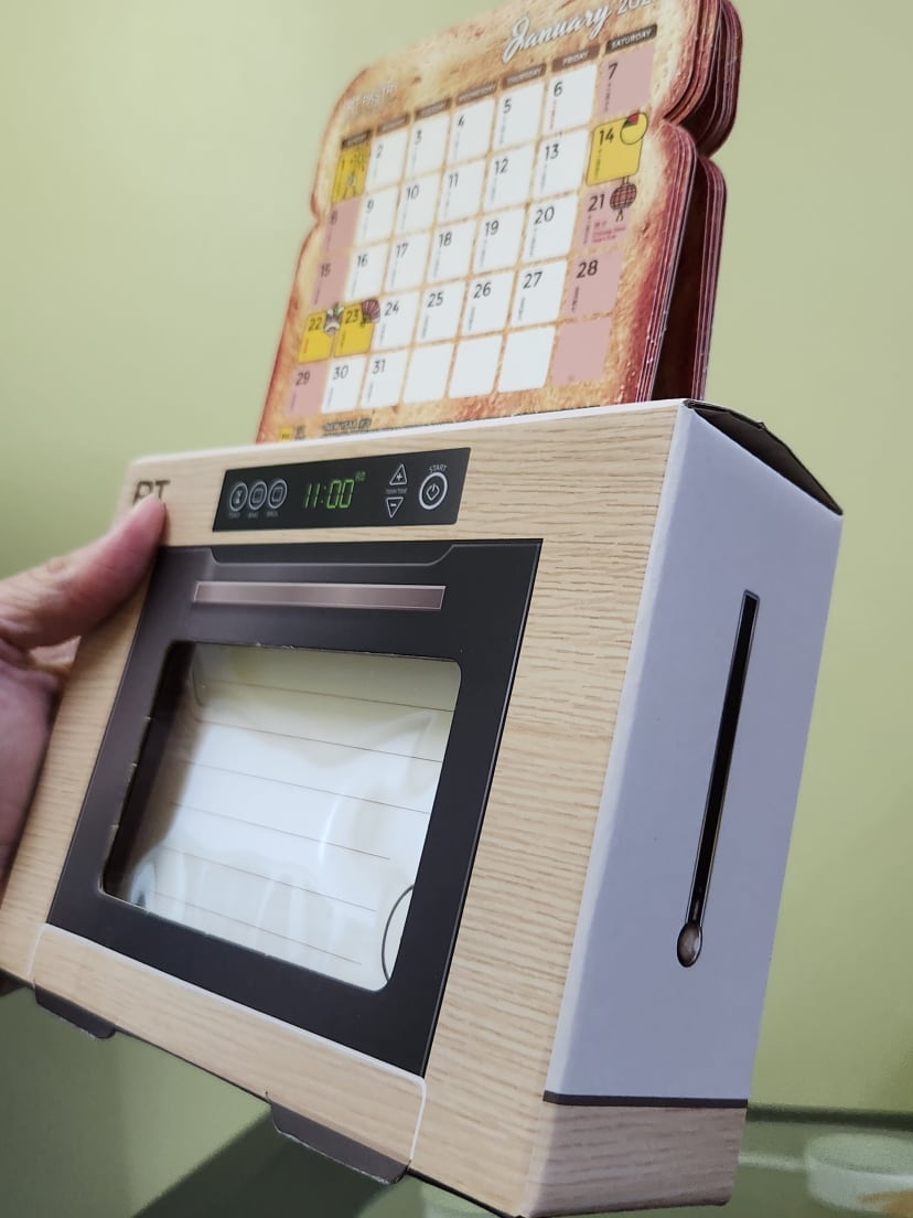 Toprint unit box packaging example