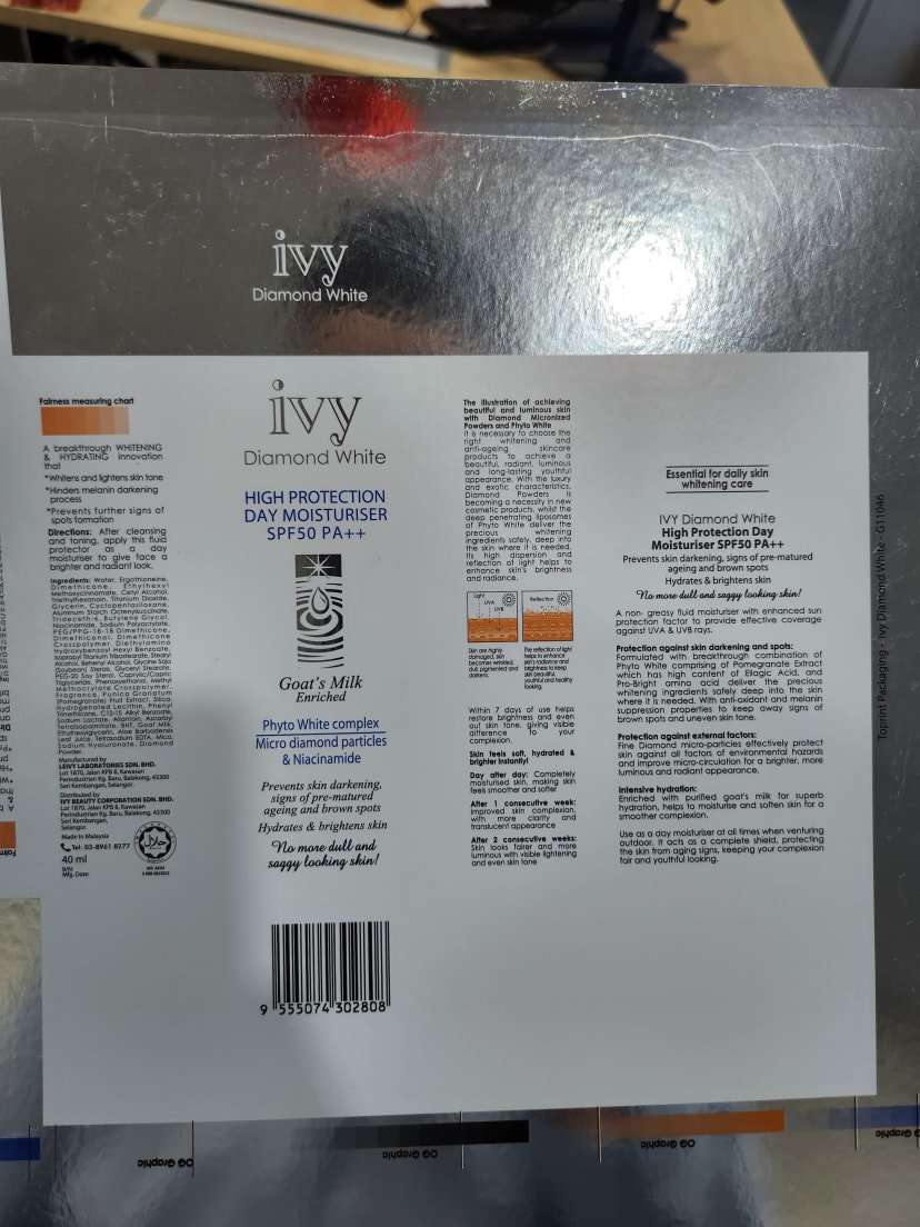 Toprint unit box packaging example