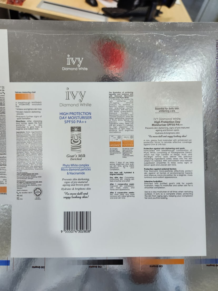 Toprint unit box packaging example