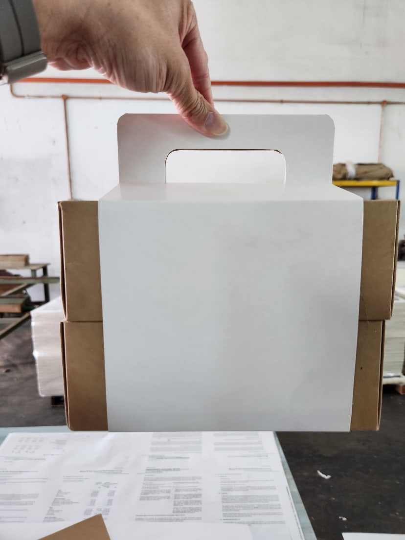 Toprint unit box packaging example