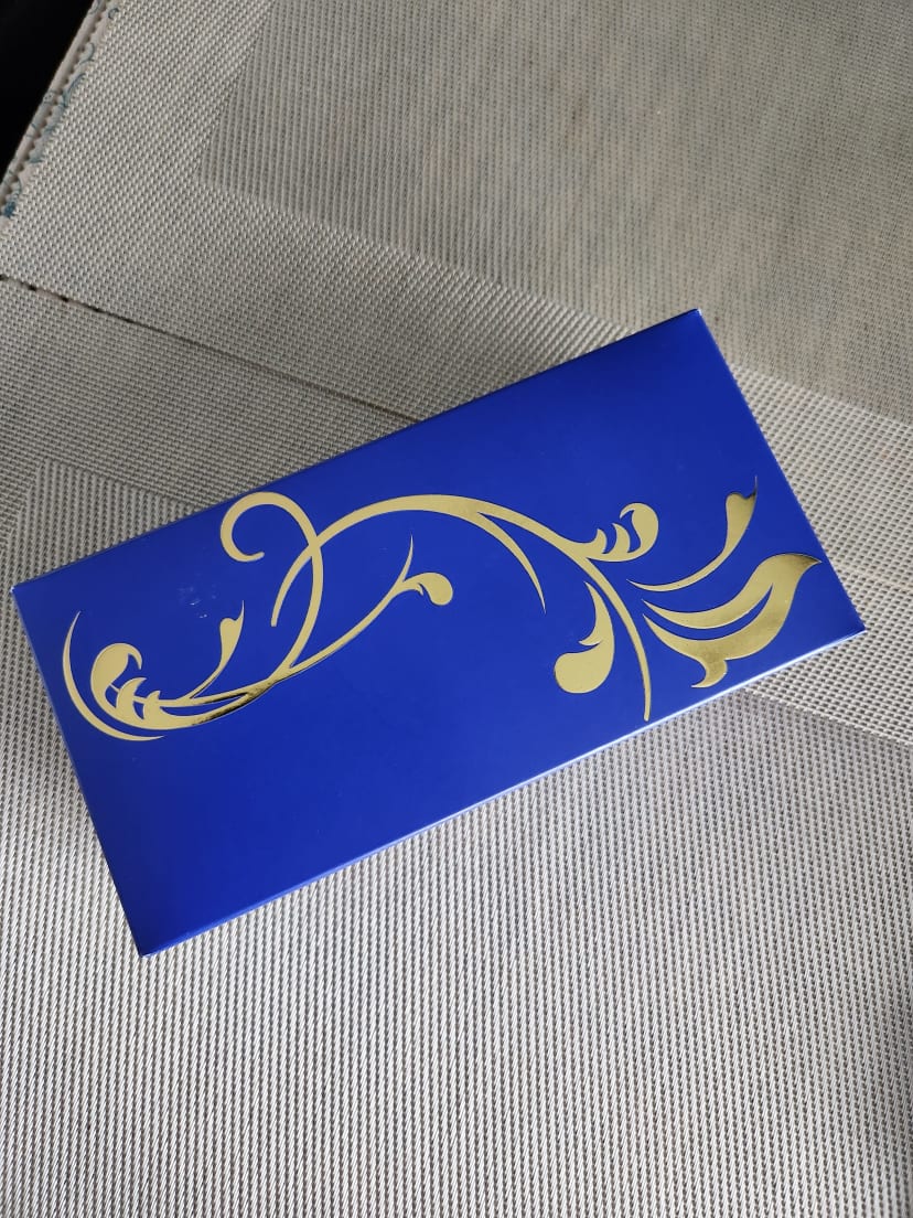 Toprint unit box packaging example
