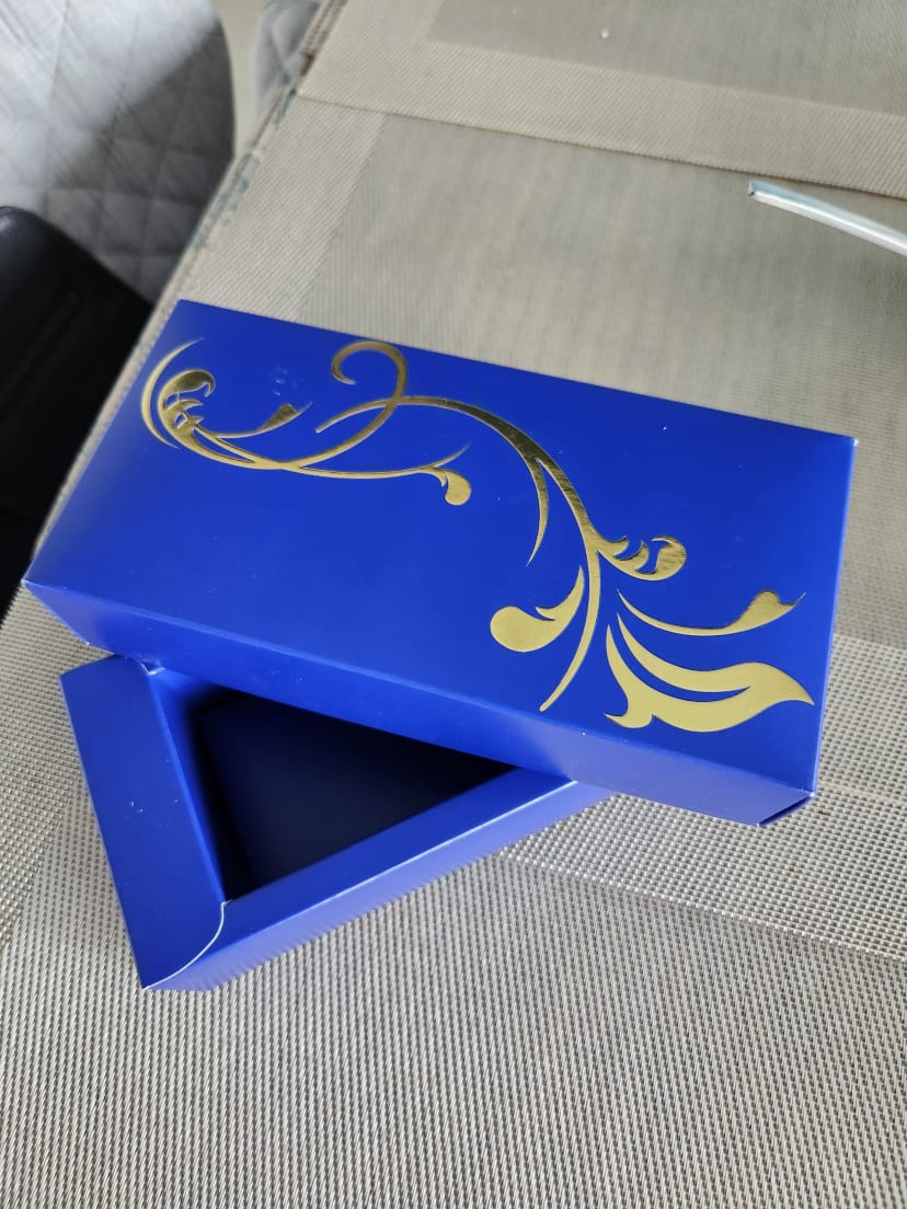 Toprint unit box packaging example
