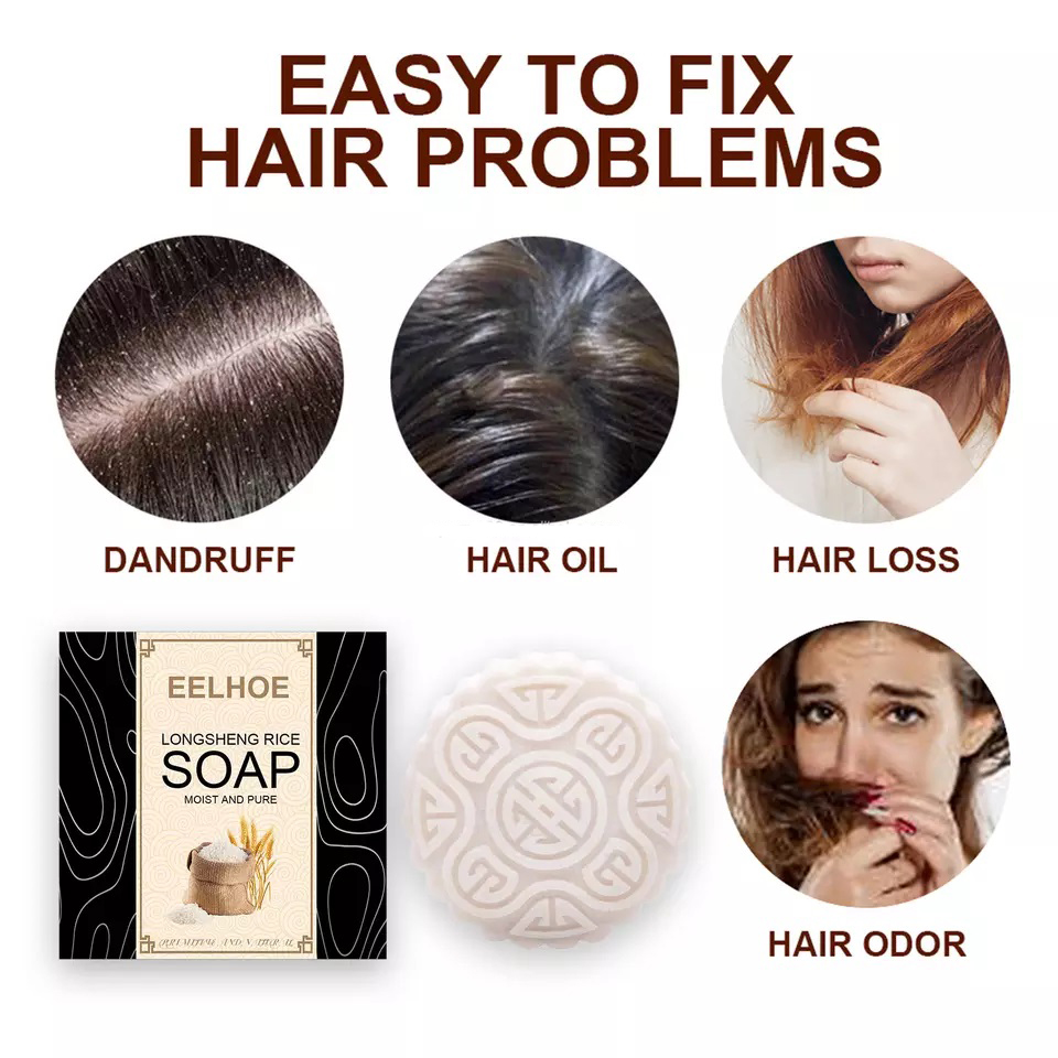 Rice Water Soap Shampoo