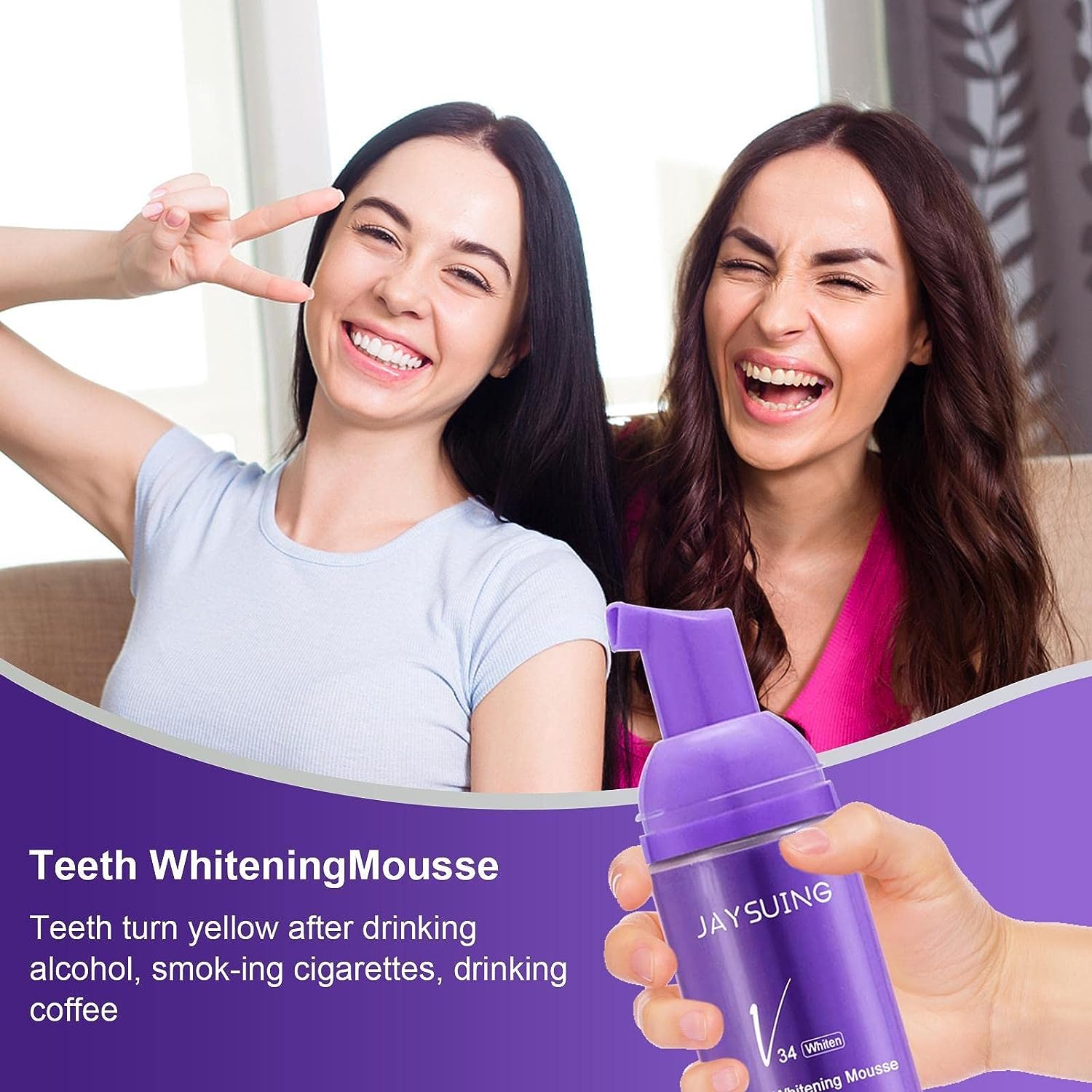 Foam Teeth Whitening