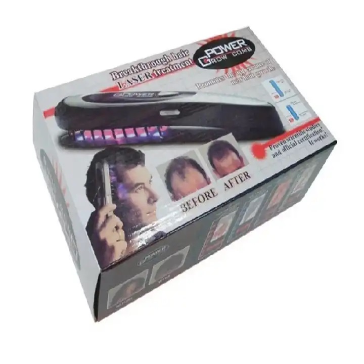 Laser hair comb