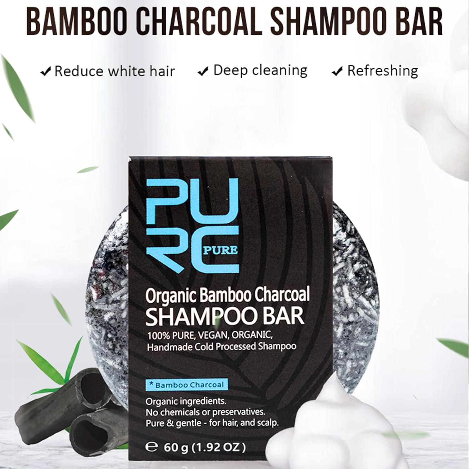 Charcoal Shampo Bar