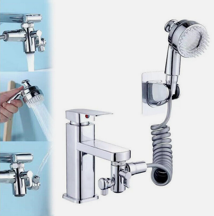 Shower Head Faucet Extender 3 in 1 - عرض التفاصيل 2