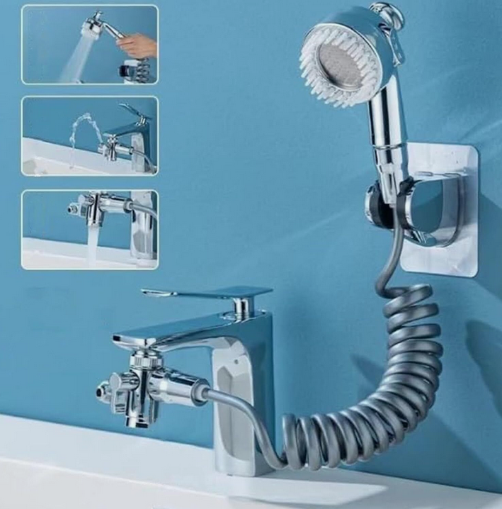 Shower Head Faucet Extender 3 in 1 - عرض التفاصيل 4