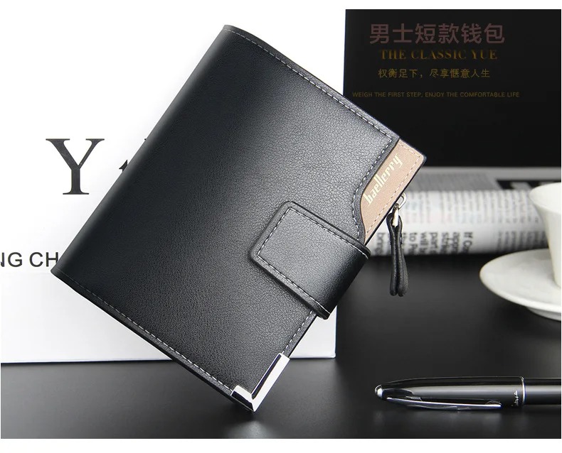 Baellerry Men Wallet - Black