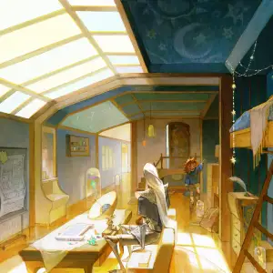 . Illustration by Ying Wang, Fantasy, Children, Figurative, 