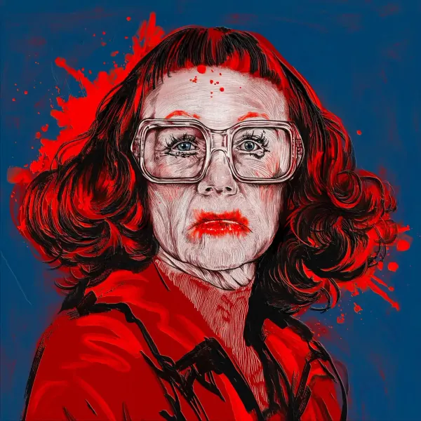 Portrait of actor Amy Madigan in the movie Weapons