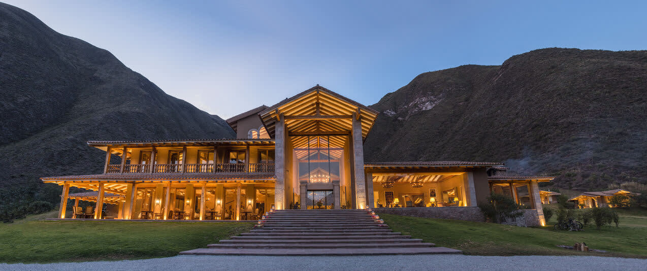 Inkaterra Hacienda Urubamba facade