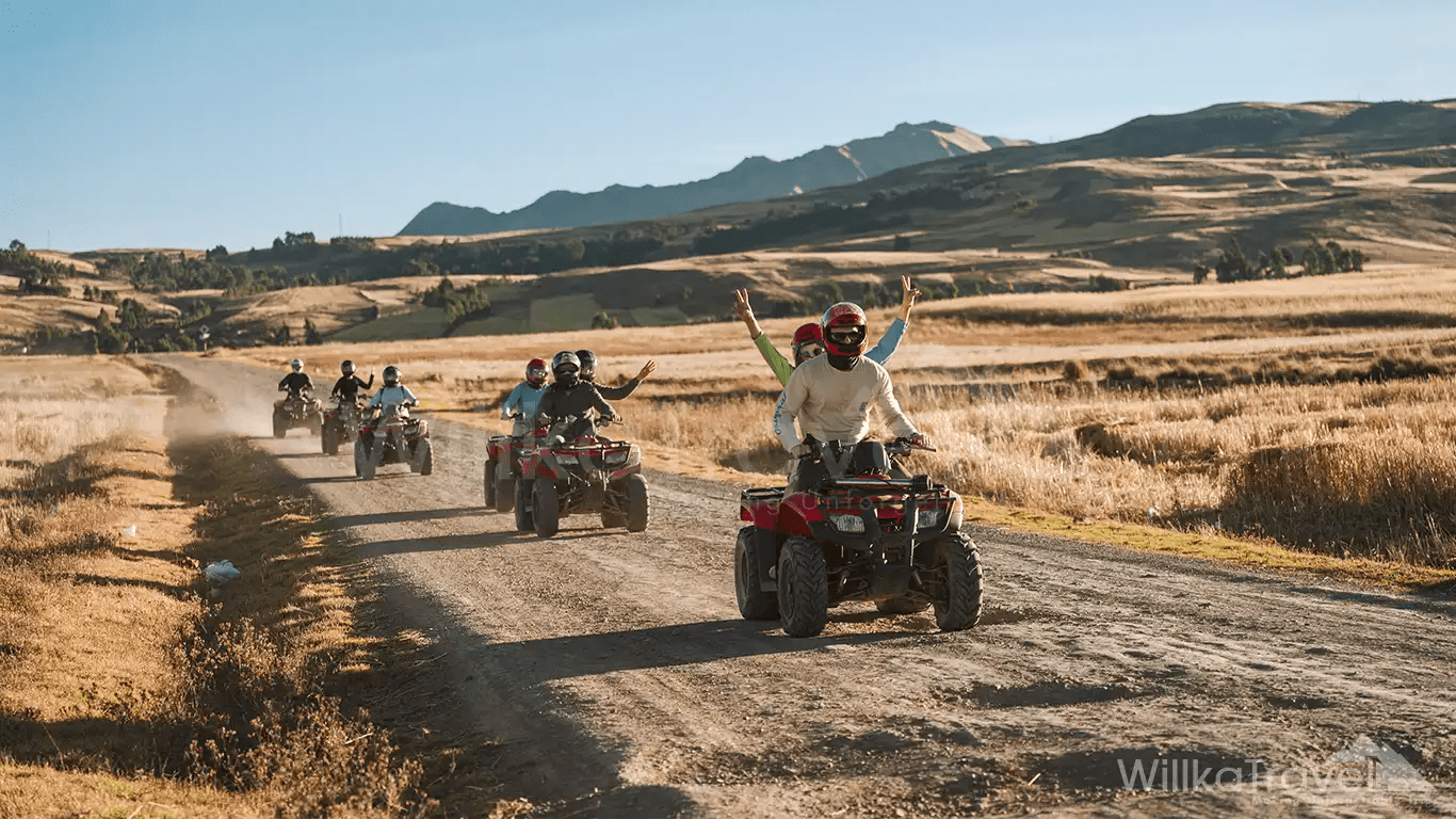 ATV tour through Maras and Moray