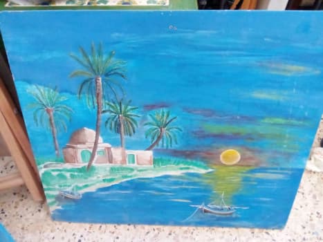 Peinture arabesque et design 