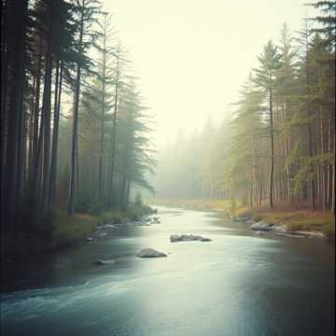 Surrendering to the Flow — peaceful